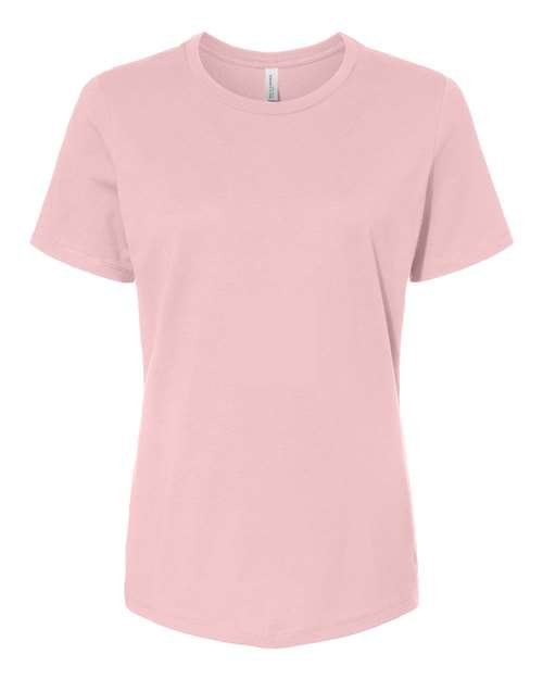 Bella + Canvas Women's Relaxed Jersey Tee in pink