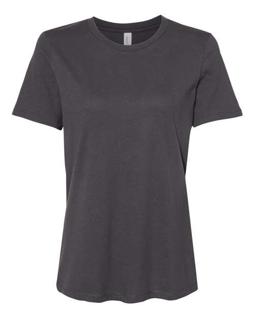 Bella + Canvas Women's Relaxed Jersey Tee in vintage black