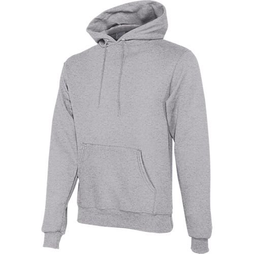 Youth Powerblend® Fleece Hoodie in athletic grey