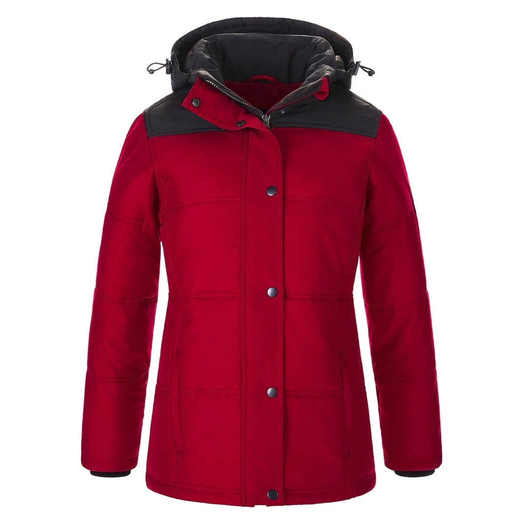 CX2 Nunavut Puffy Coat Ladies in red
