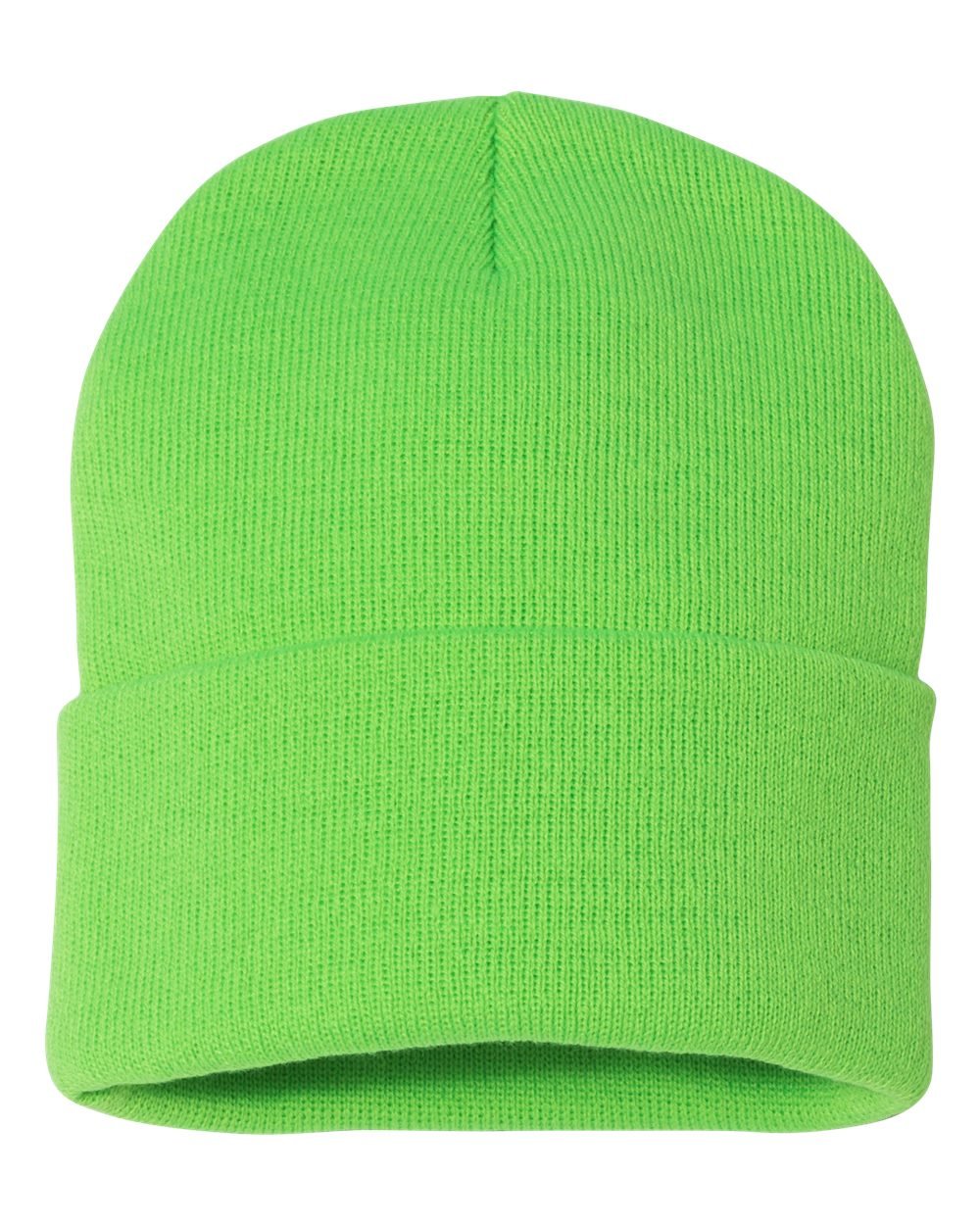 Sportsman Cuffed Beanie Sp12 in neon green