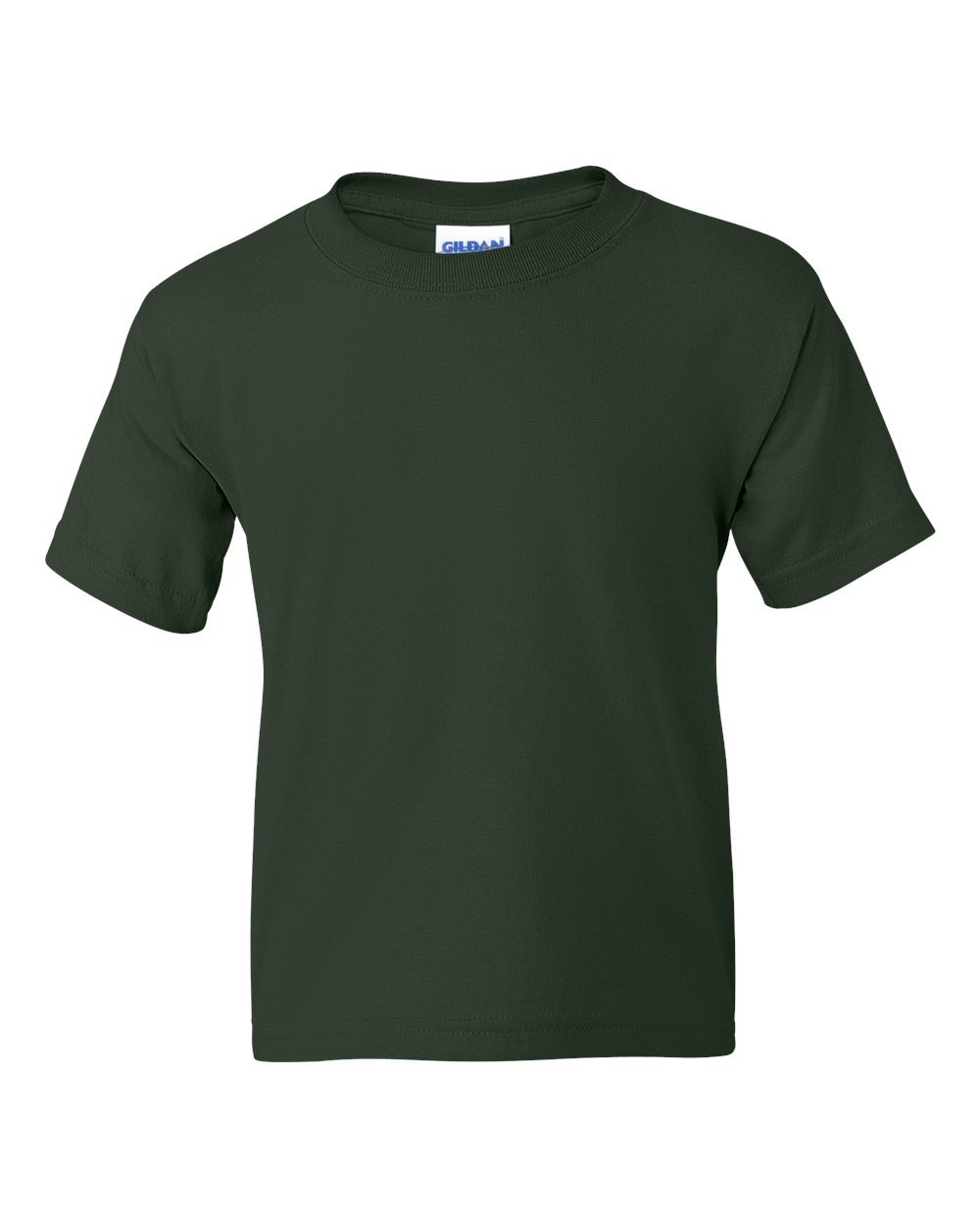 Gildan 8000B in hunter green