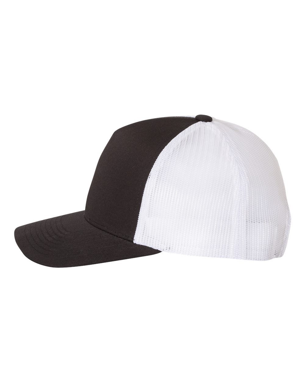 Yupong Classics 5-Panel Trucker in black and white