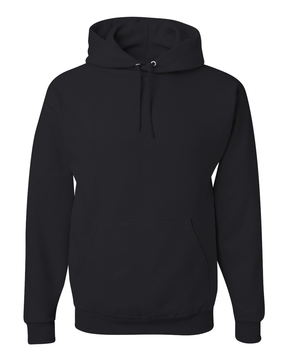 Jerzees NuBlend Hooded Sweatshirt Adult 99MR in black