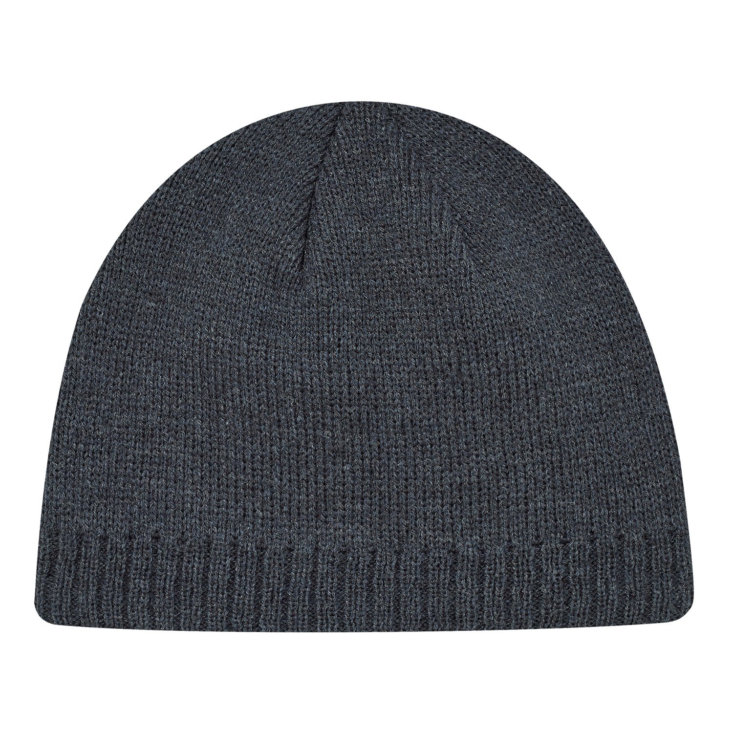 AJM Fleece Lined Beanie 1L094M in charcoal