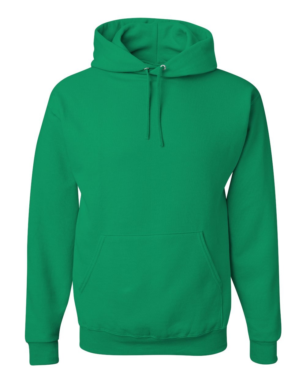 Jerzees NuBlend Hooded Sweatshirt Adult 99MR in kelly green
