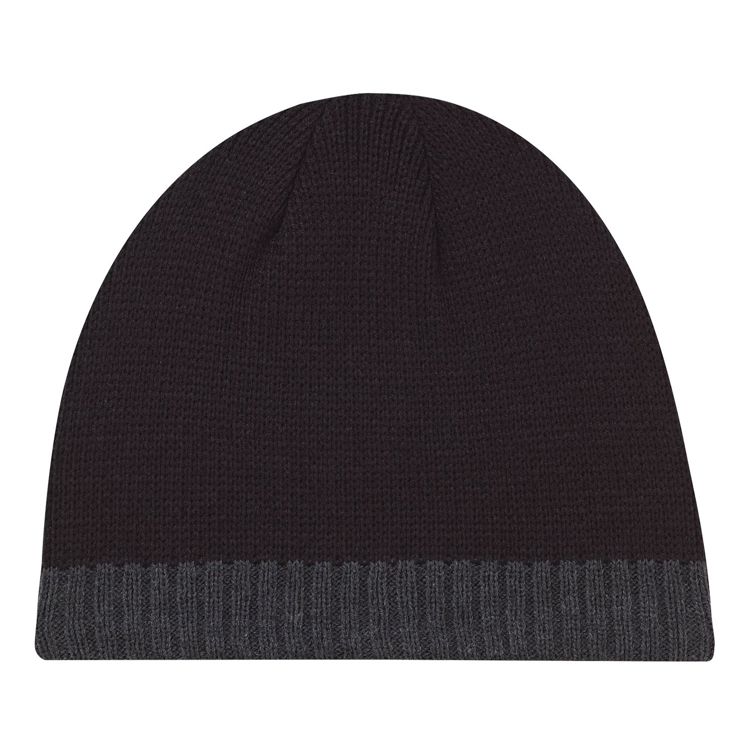 AJM Fleece Lined Beanie 1L094M in black and grey