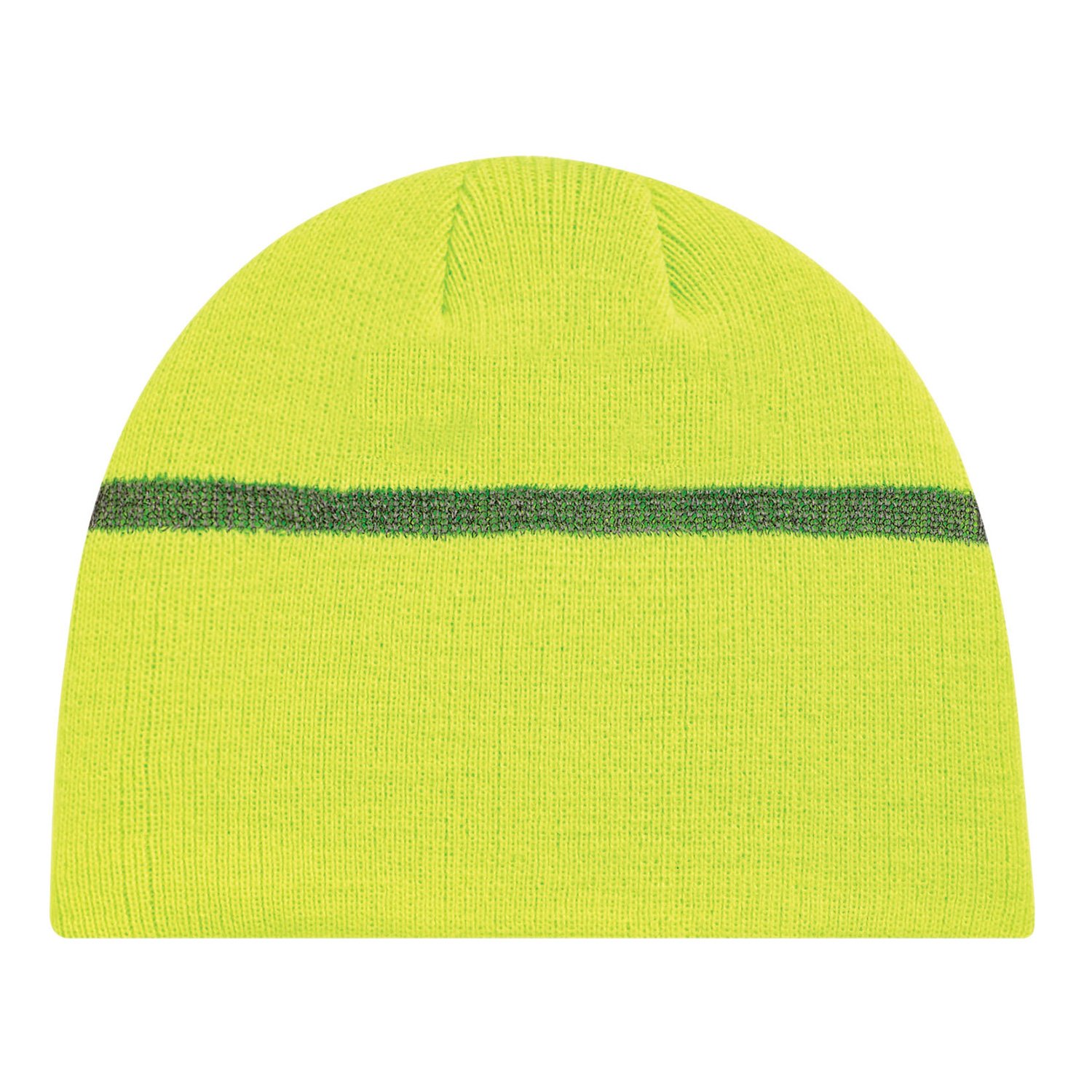 AJM Reflective Beanie: 1S030M in safety green