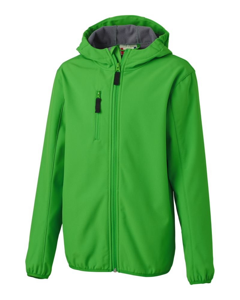 Clique Trail Softshell Youth in apple green