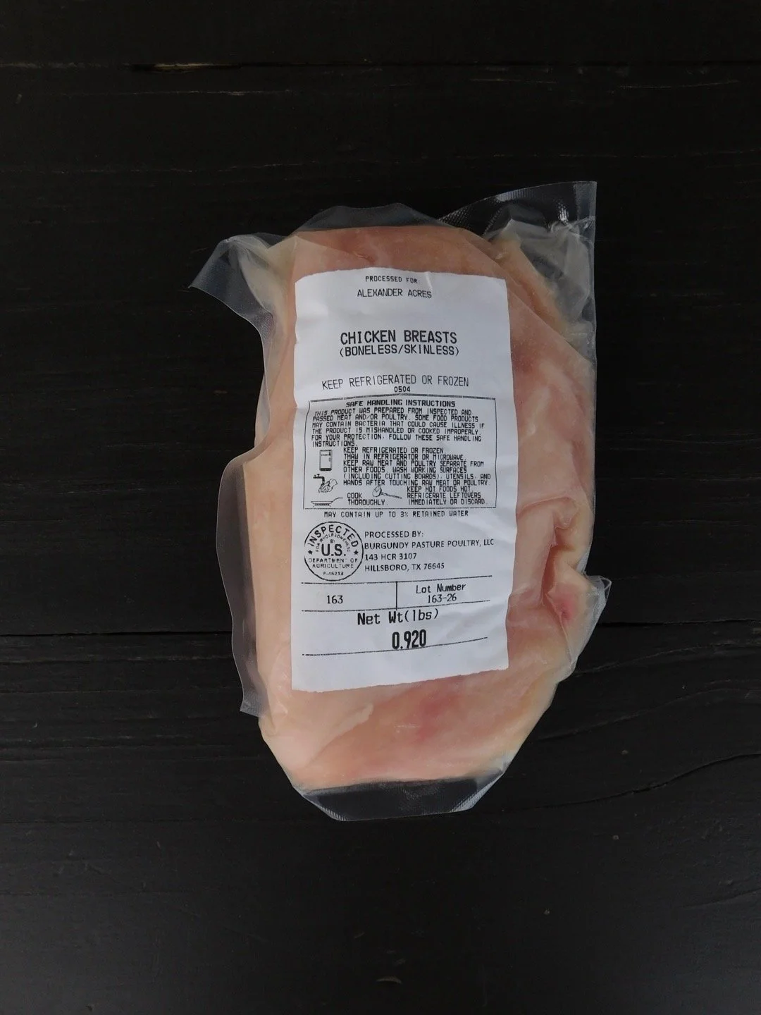 CHICKEN BREASTS