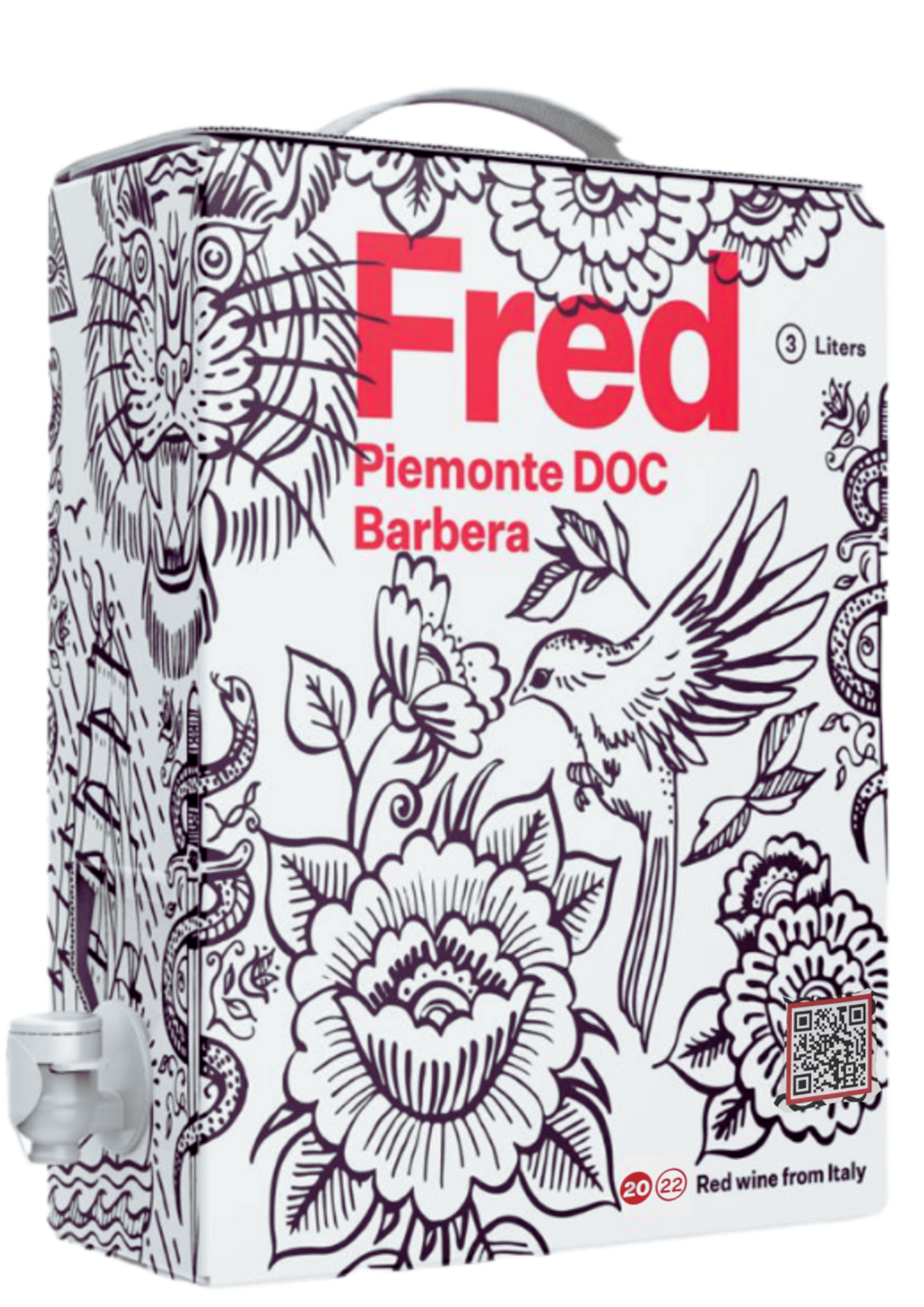 Fred Fine Wine Box, Best box wine, 3L,  Premium boxed wine Best boxed wine High-quality boxed wine Luxury boxed wine Top-rated boxed wine Boxed wine reviews Award-winning boxed wine Best tasting boxed wine Fine boxed wine Boxed wine for parties
