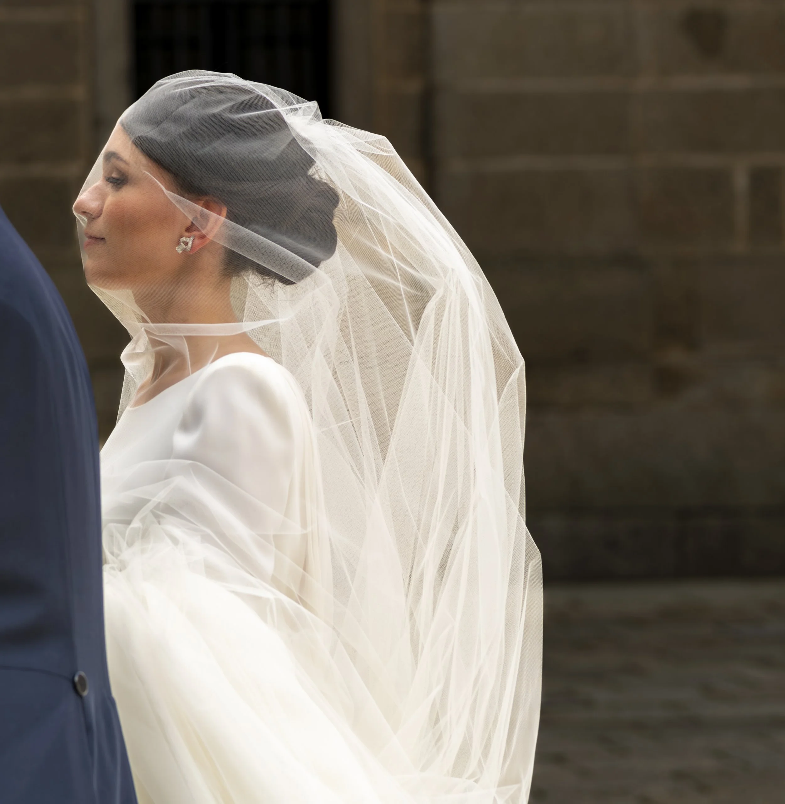 Novia en Basílica de El Escorial