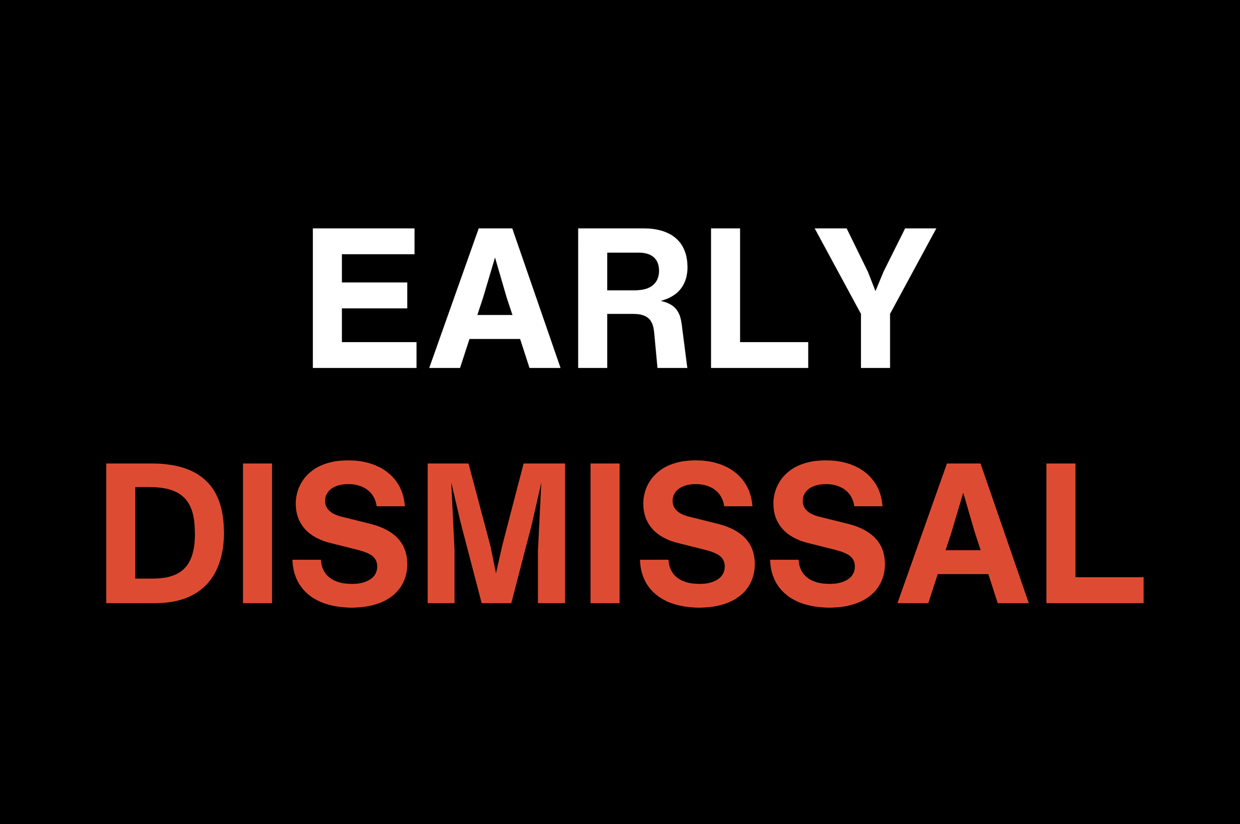 Early Dismissal: Parent/Teacher Conferences