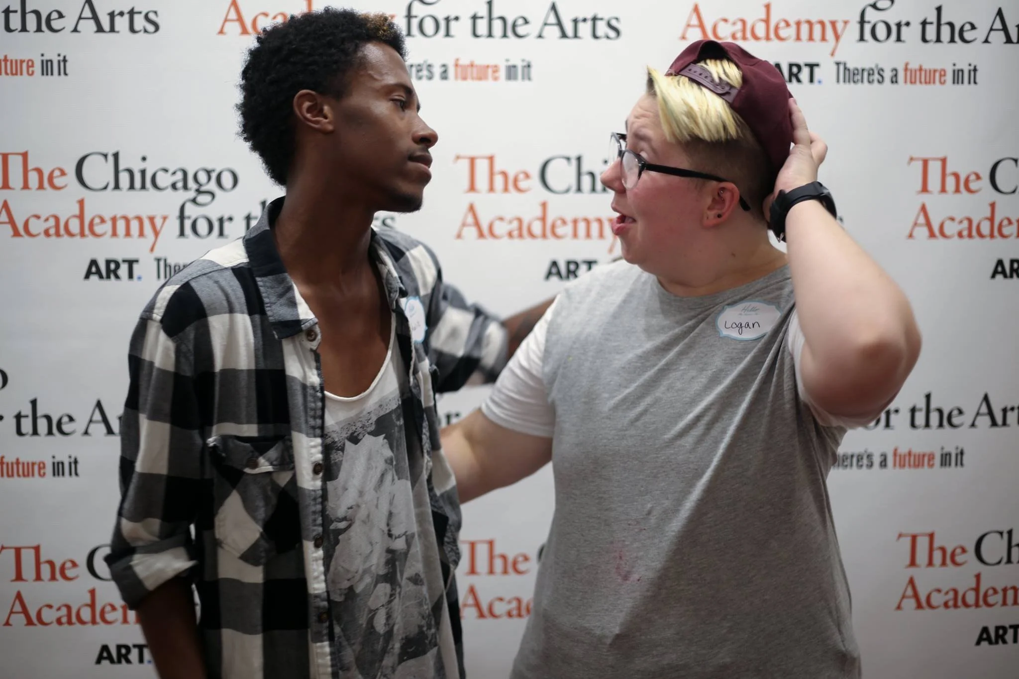 Malik Pauldon and Logan Padbury
