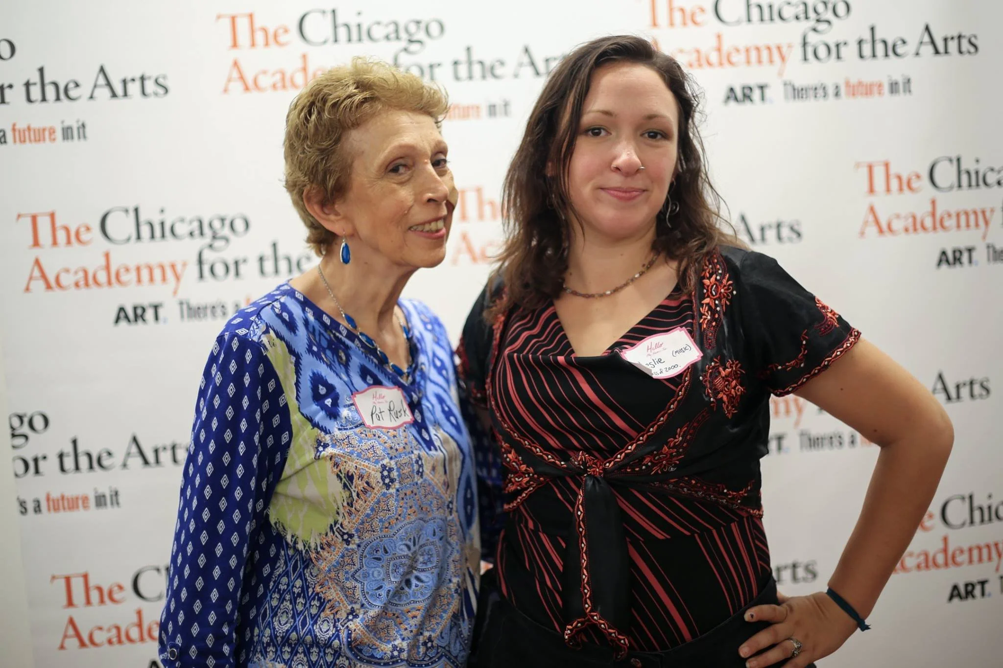 Patricia Rusk and Leslie Wacker