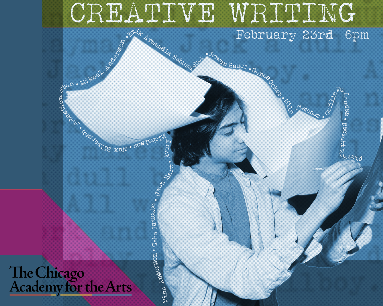 Media Arts Spotlight: Creative Writing