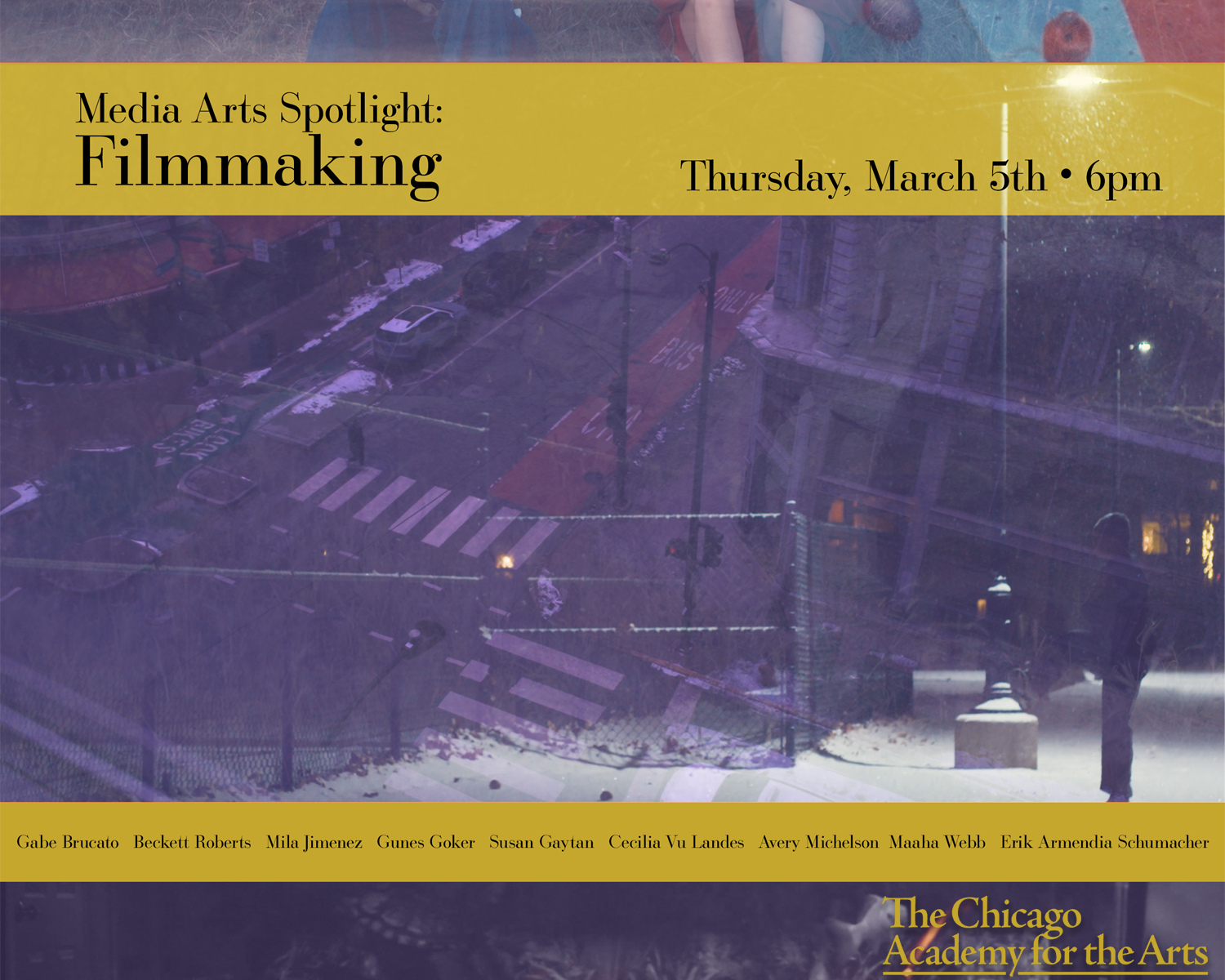 Media Arts Spotlight: Filmmaking