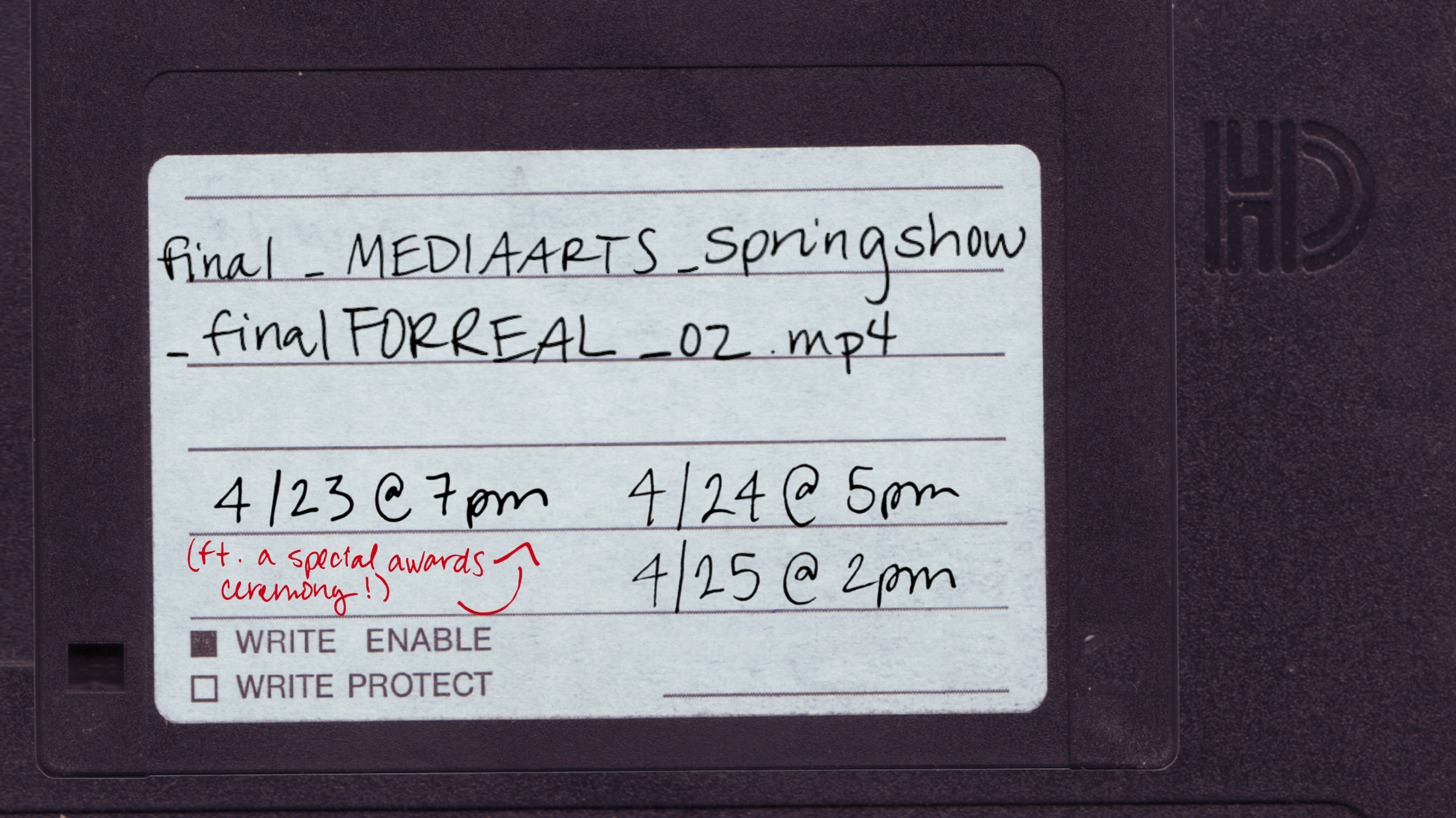 Media Arts: Spring Show