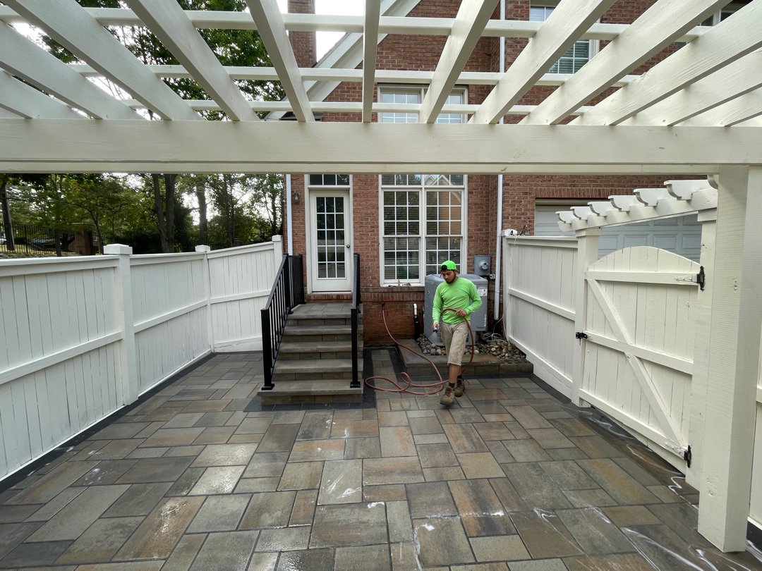 Custom Techo Bloc Steps Fairfax VA