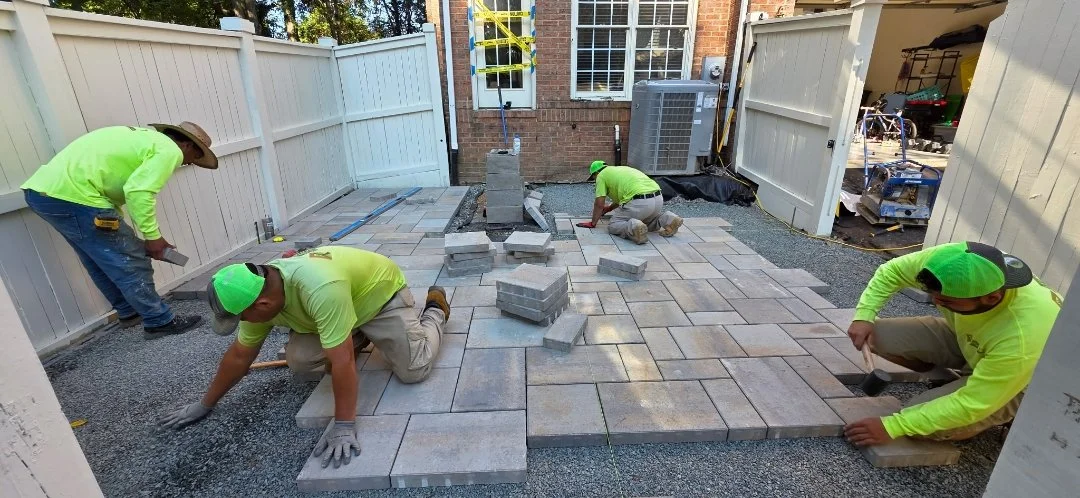 Custom Techo Bloc Patio Fairfax VA