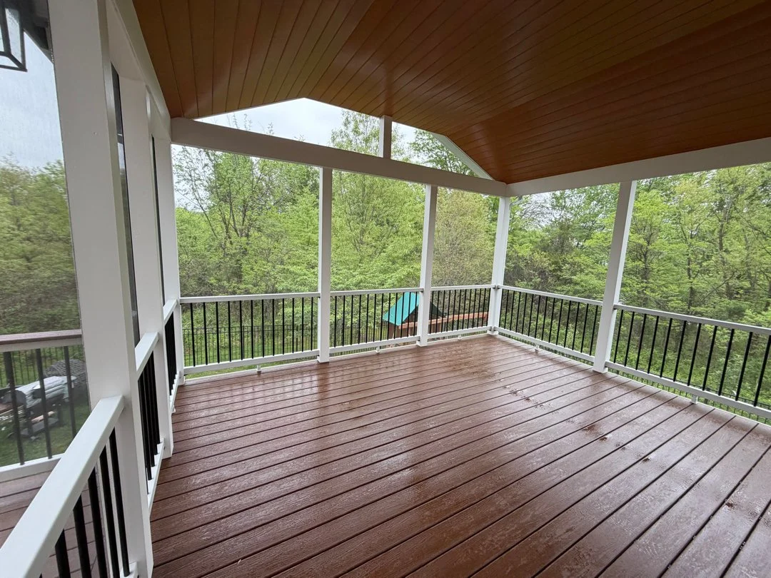 520SQFT TREX DECK IN SADDLE ALDIE VA