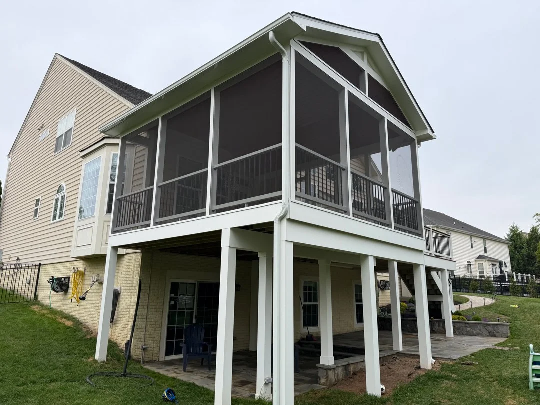 Trex Deck and Screened porch in Aldie VA