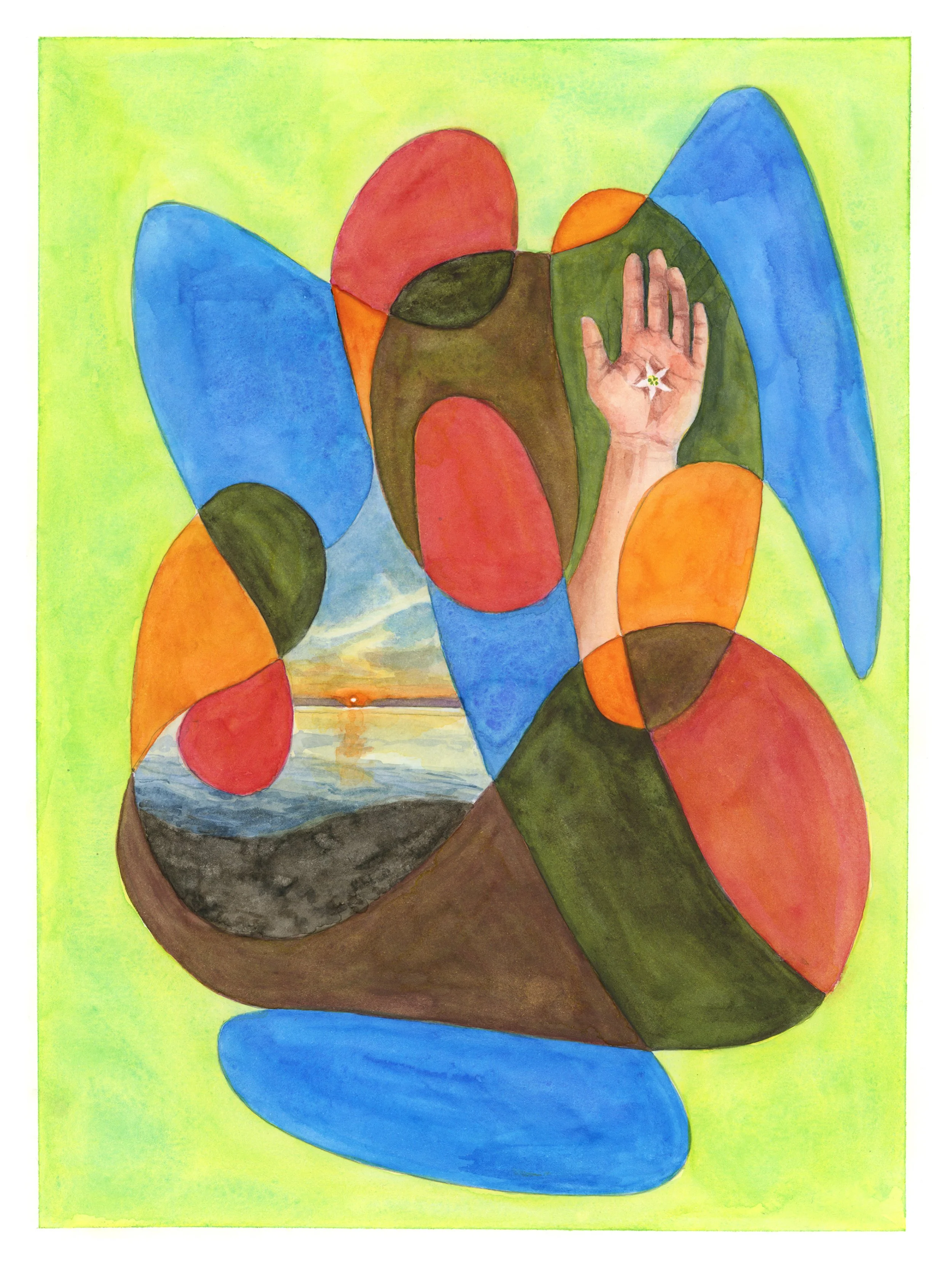 Colour Study (13 in 2002)
9" x 12" Watercolour on Paper
July 2024