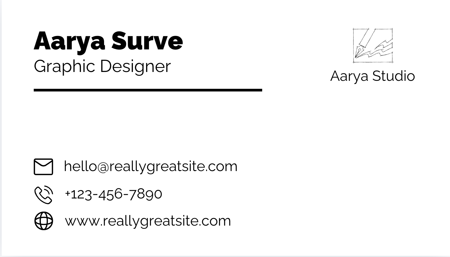 Business Card Standard