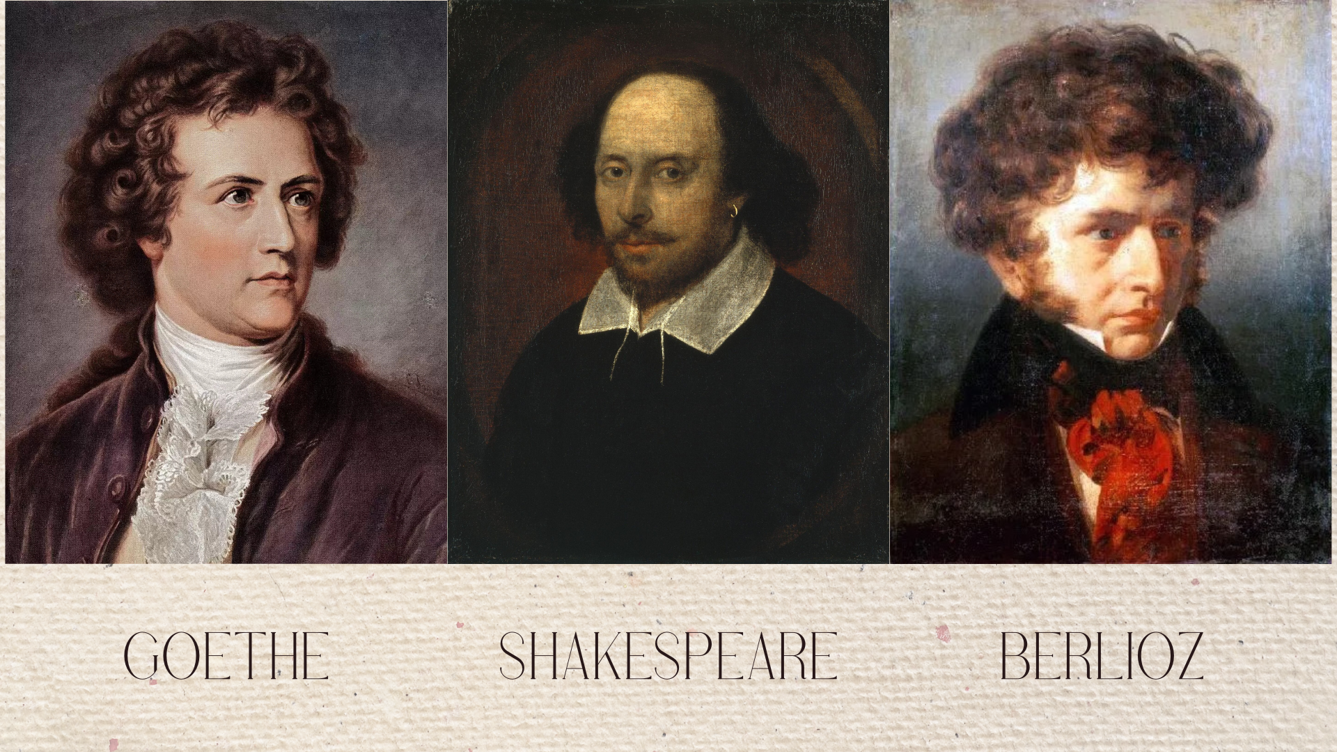 SHAKESPEARE AND THE ROMANTIC IMAGINATION - A LUNCHTIME RECITAL 