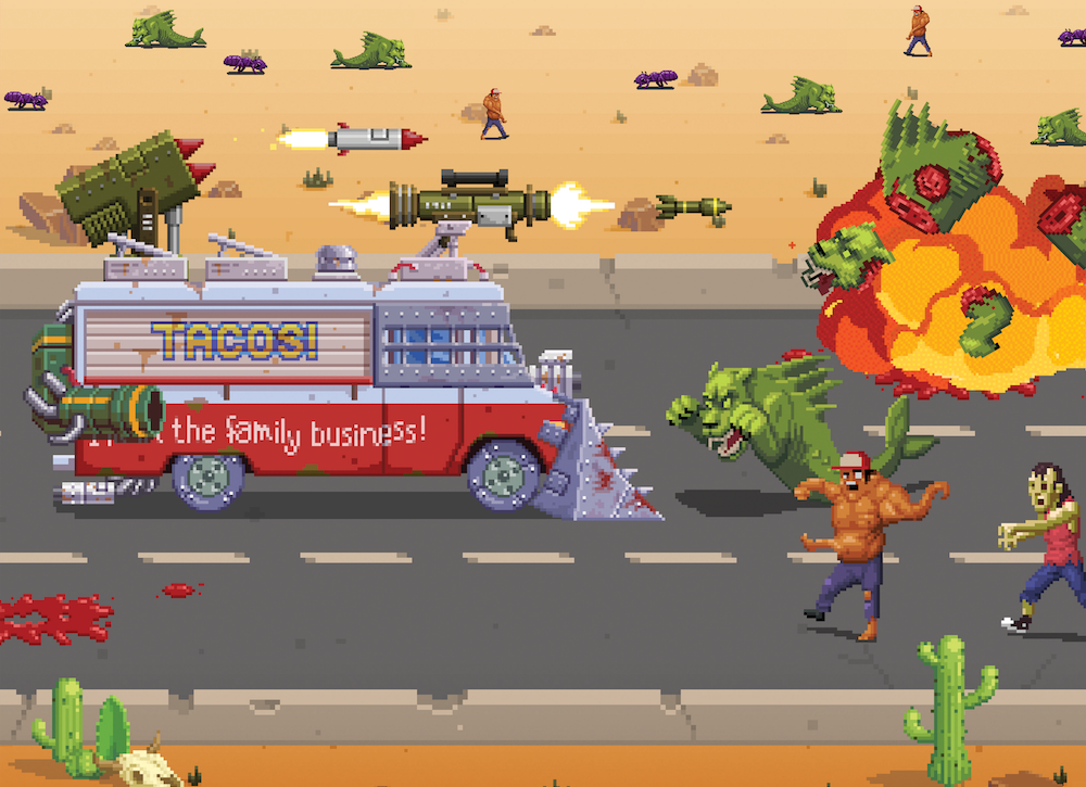 Gunman Taco Truck