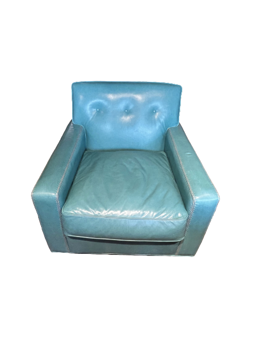 The Carribean Blue Accent Chair