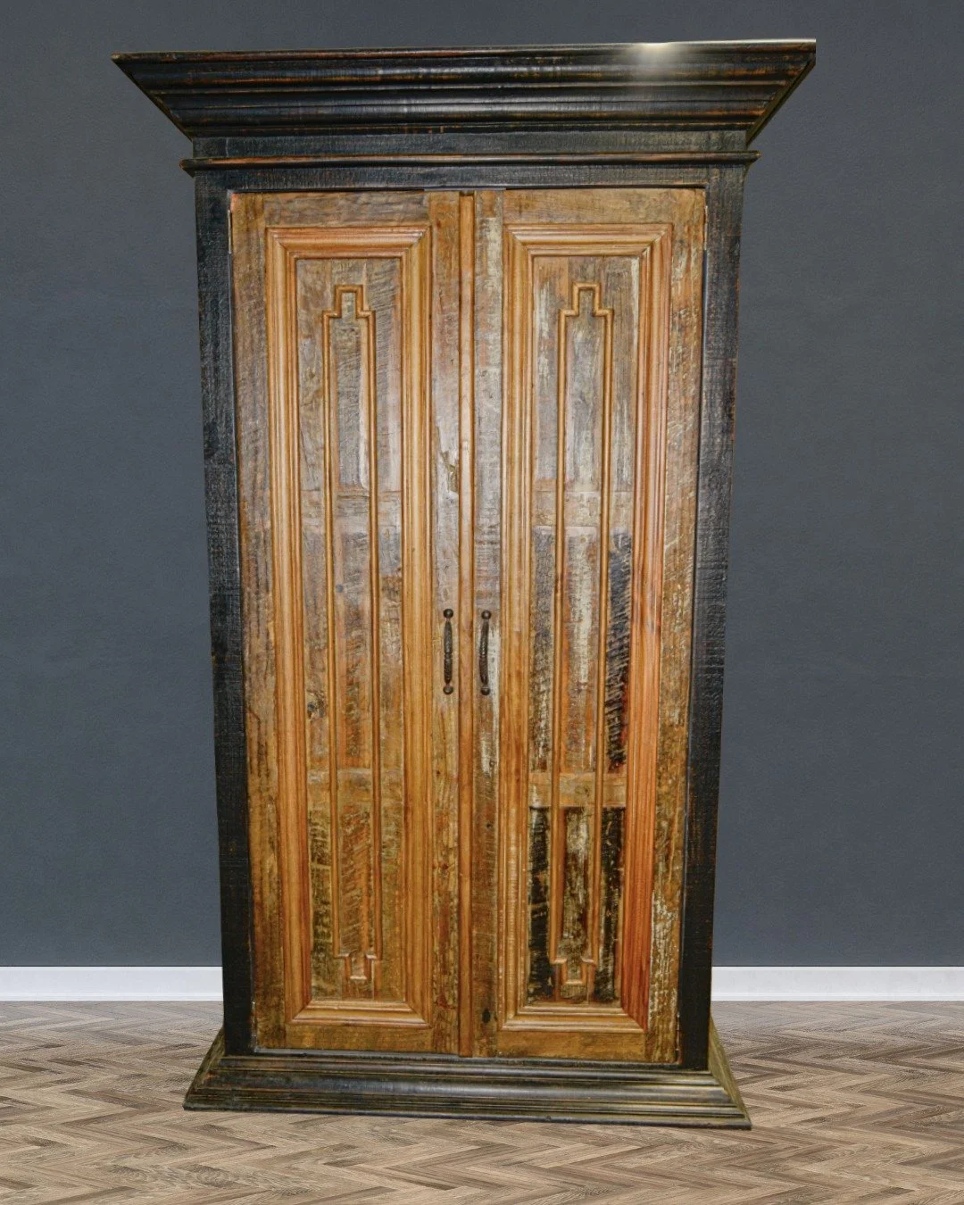 Handcrafted from reclaimed pine, our Rios Armoires bring timeless character and craftsmanship to any space &mdash; just like the ones featured at @hoteldrover 🌾

Whether you need a wardrobe for clothes, a secure gun cabinet, or a custom vanity &mdas