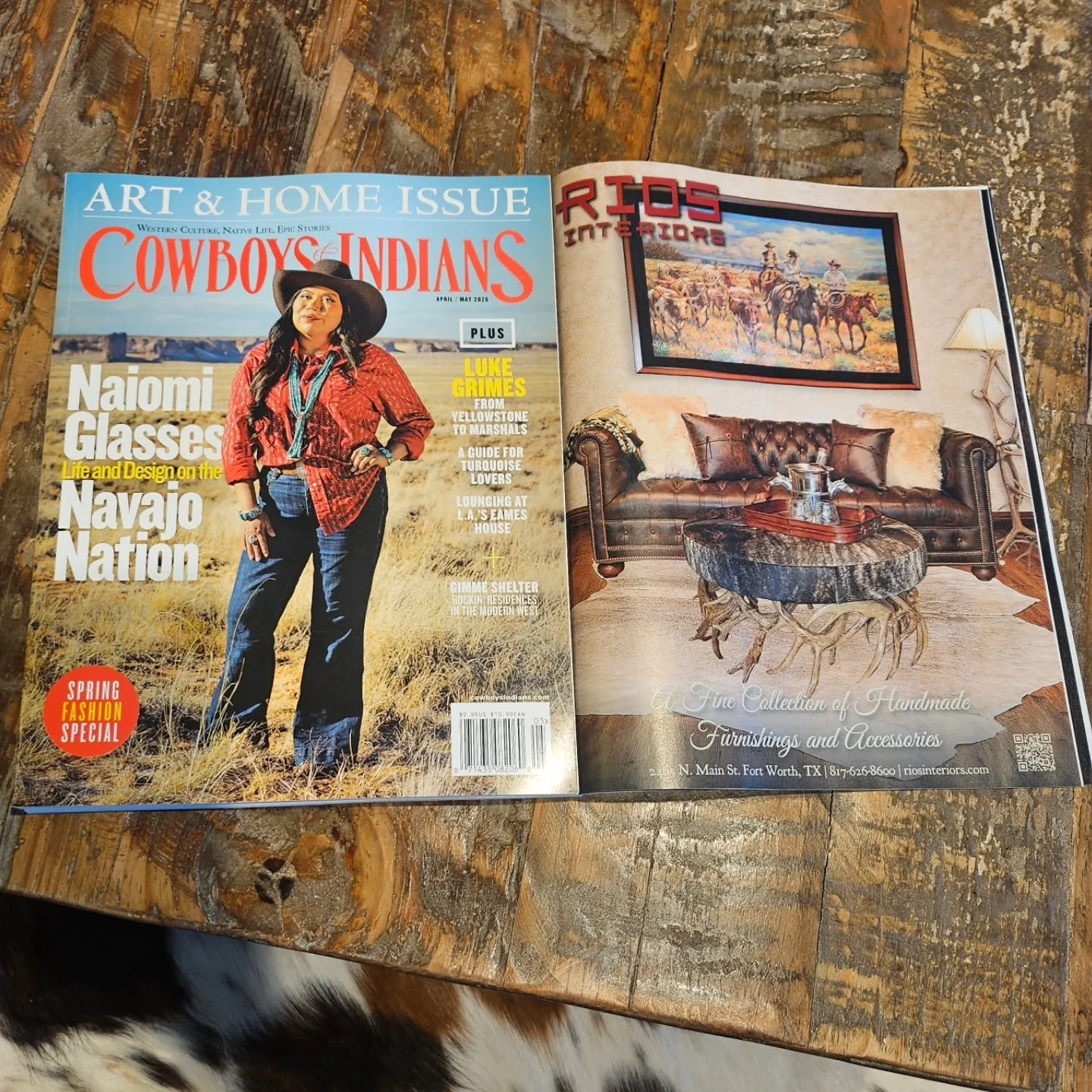 We are always proud to be included in @cowboysindiansmagazine, especially in this newest edition! 

Featuring our Essex Chesterfield Tufted Sofa and XL Antler Floor Lamp. Call 817-626-8600 @riosinteriors for more information.