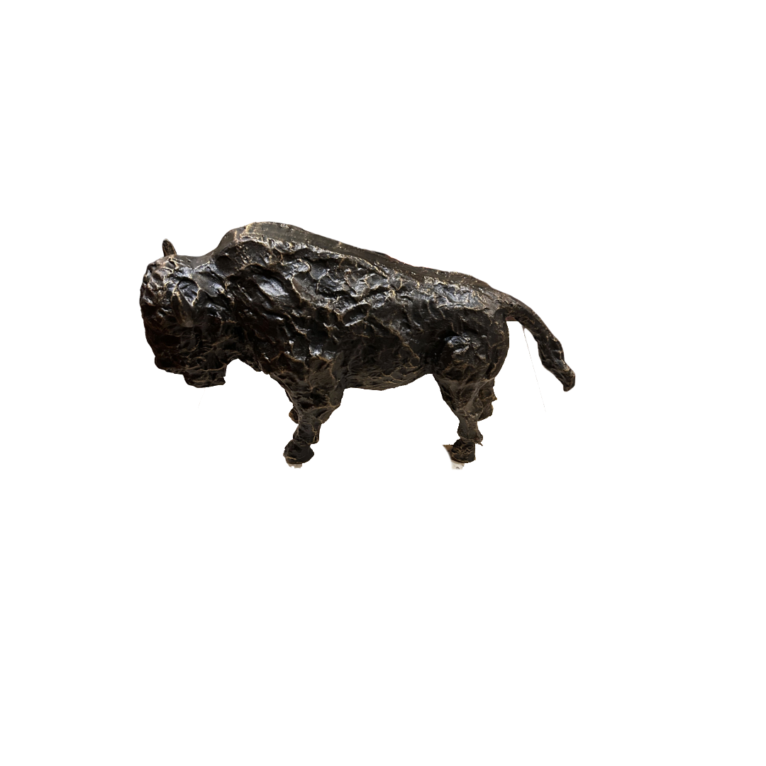 Bison Metal Wall Sculpture NB.png