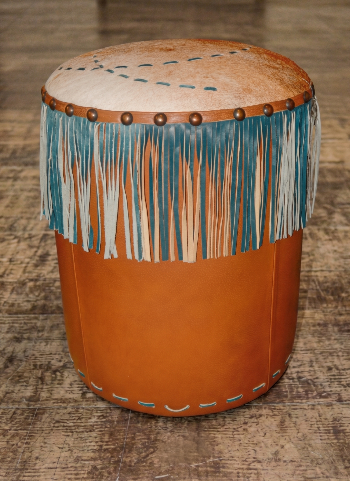 Western Glam Footstool
