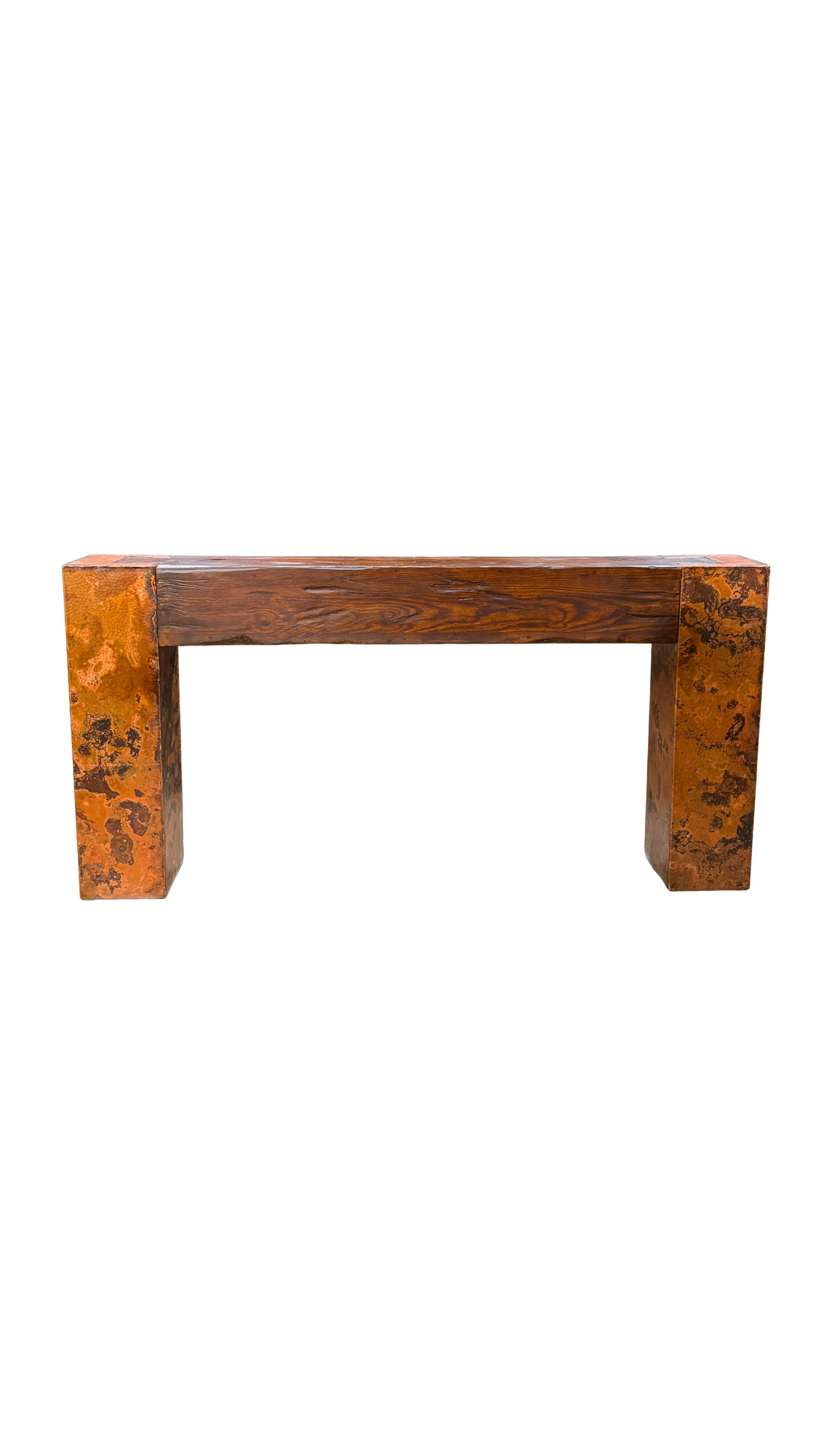 El Dorado Copper Sofa Table