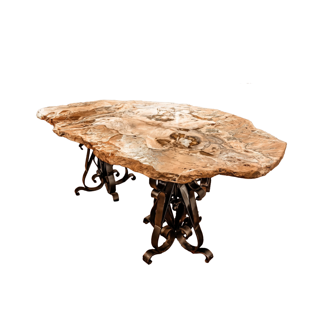 Onyx Fossil Stone Mix Coffee Table