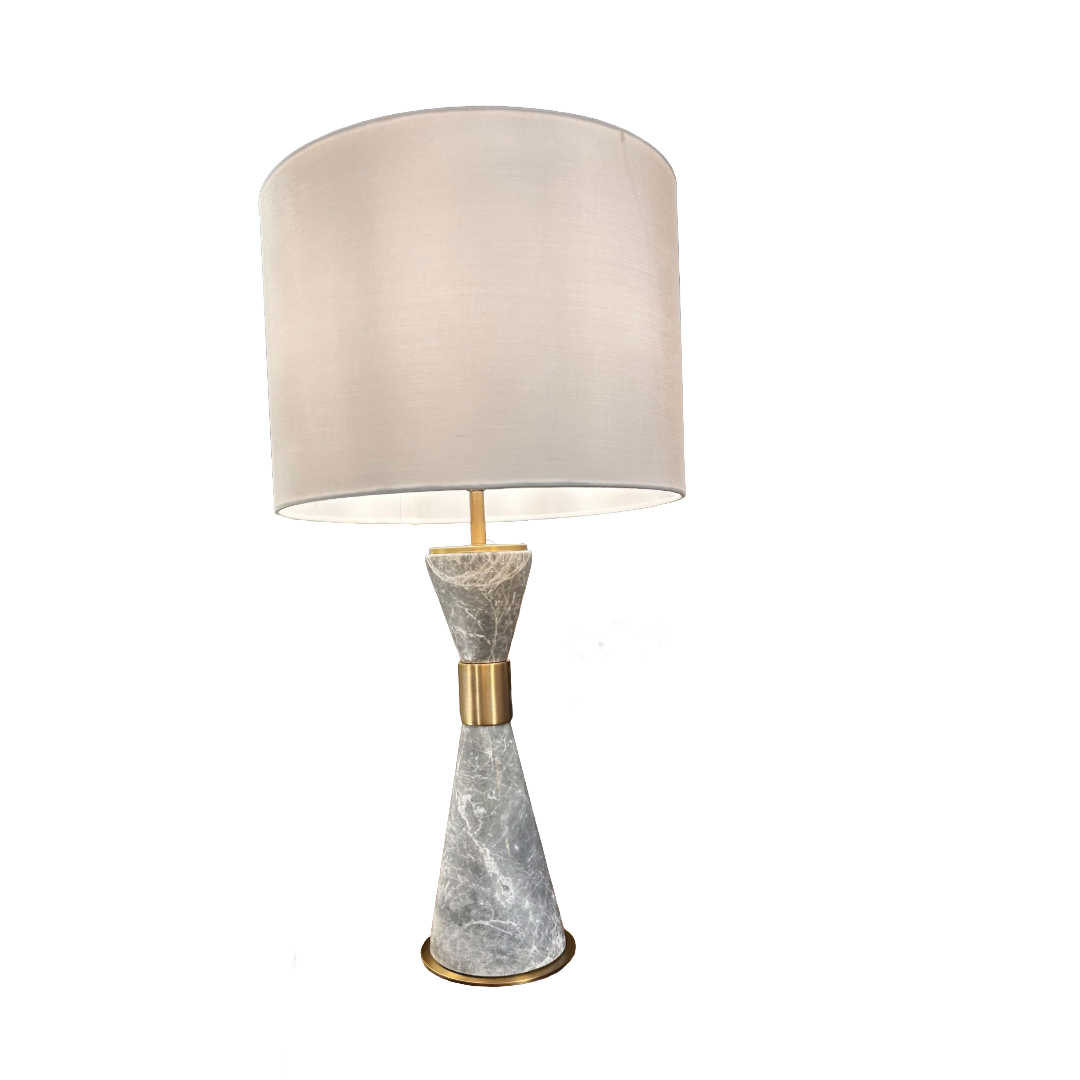 The Marbled Hourglass Table Lamp