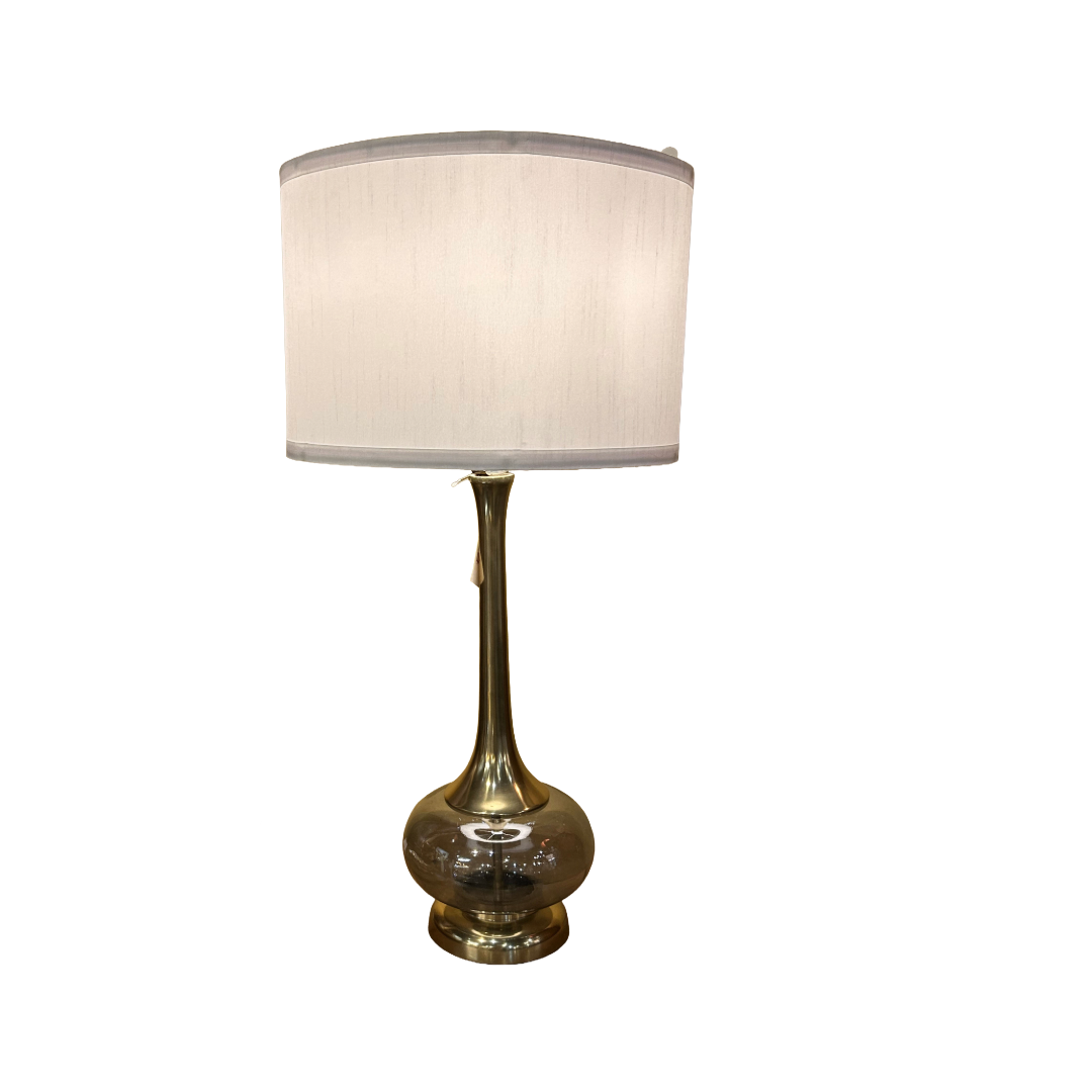 Glass Drum Lamp