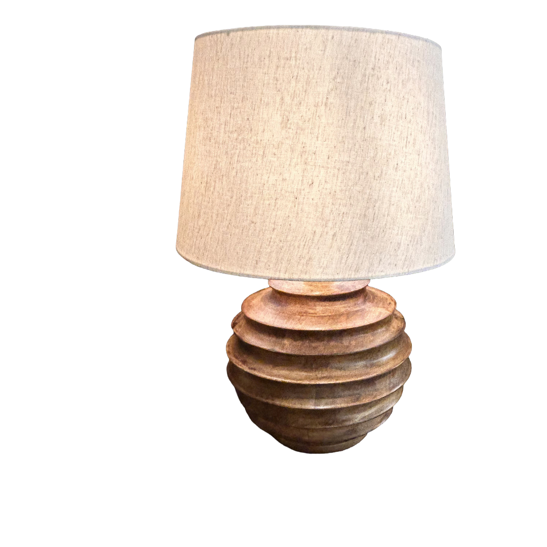 The Sky Natural Wooden Table Lamp