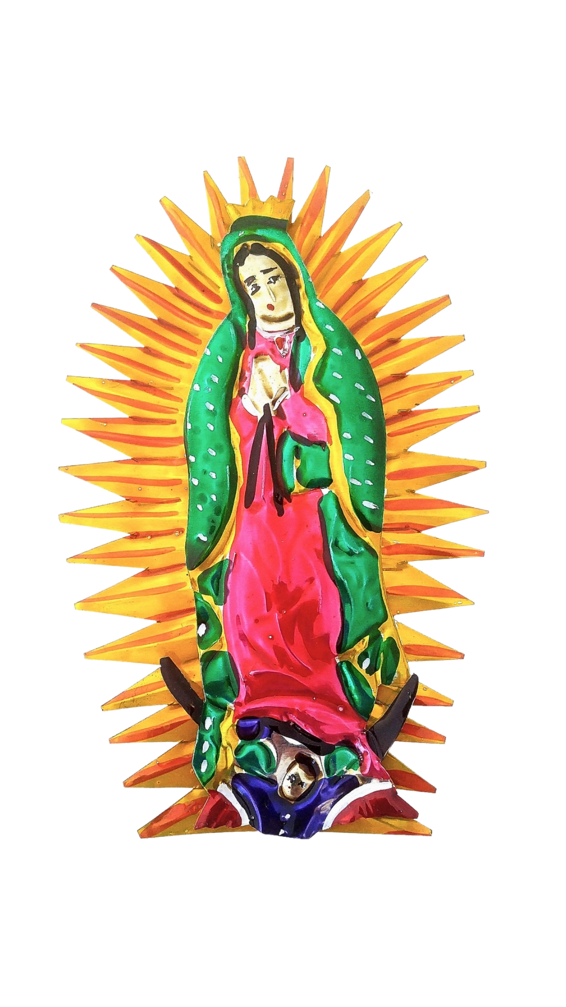 2D Guadalupe Ornament