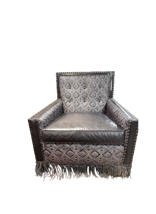 Midnight Cowboy Swivel Rocker