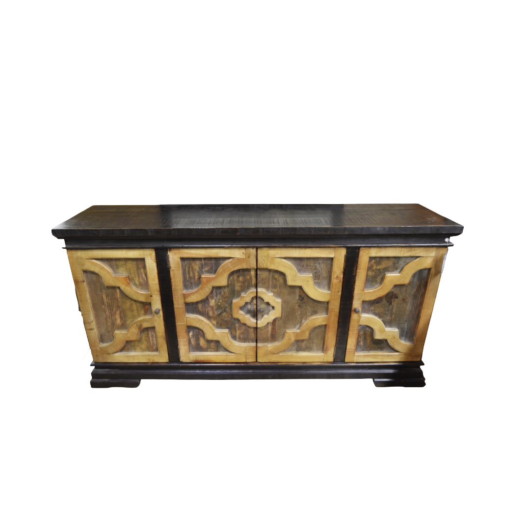 La Grange Quatrefoil Cheyenne Console