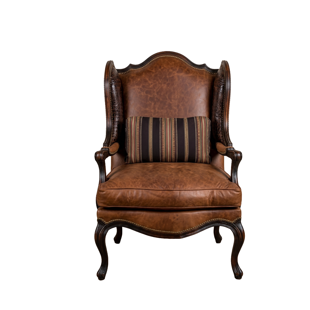 Vintage Croc Accent Chair