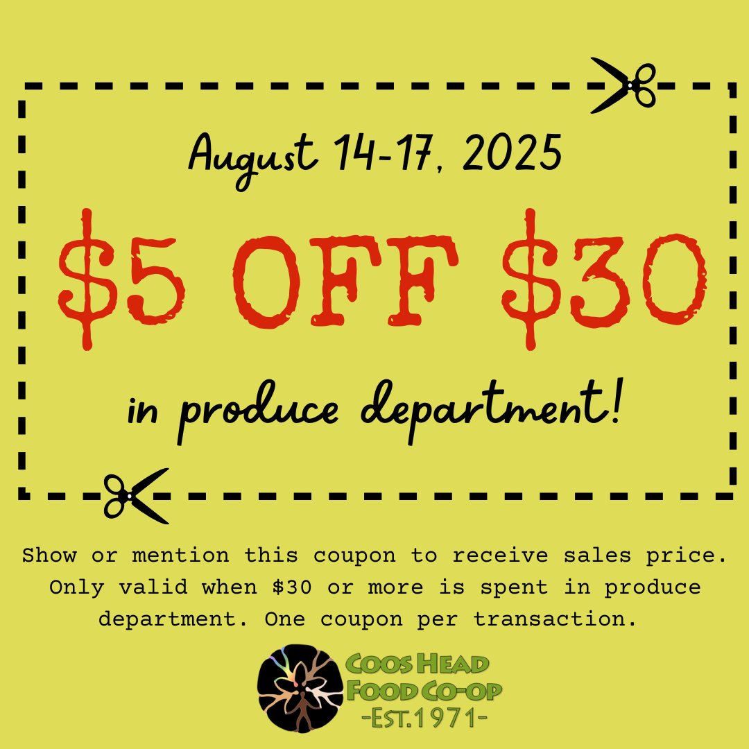 $5 Produce Coupon