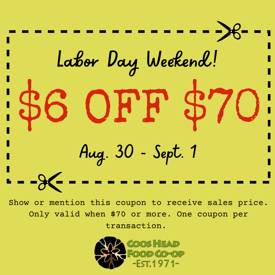 Labor Day Coupon!