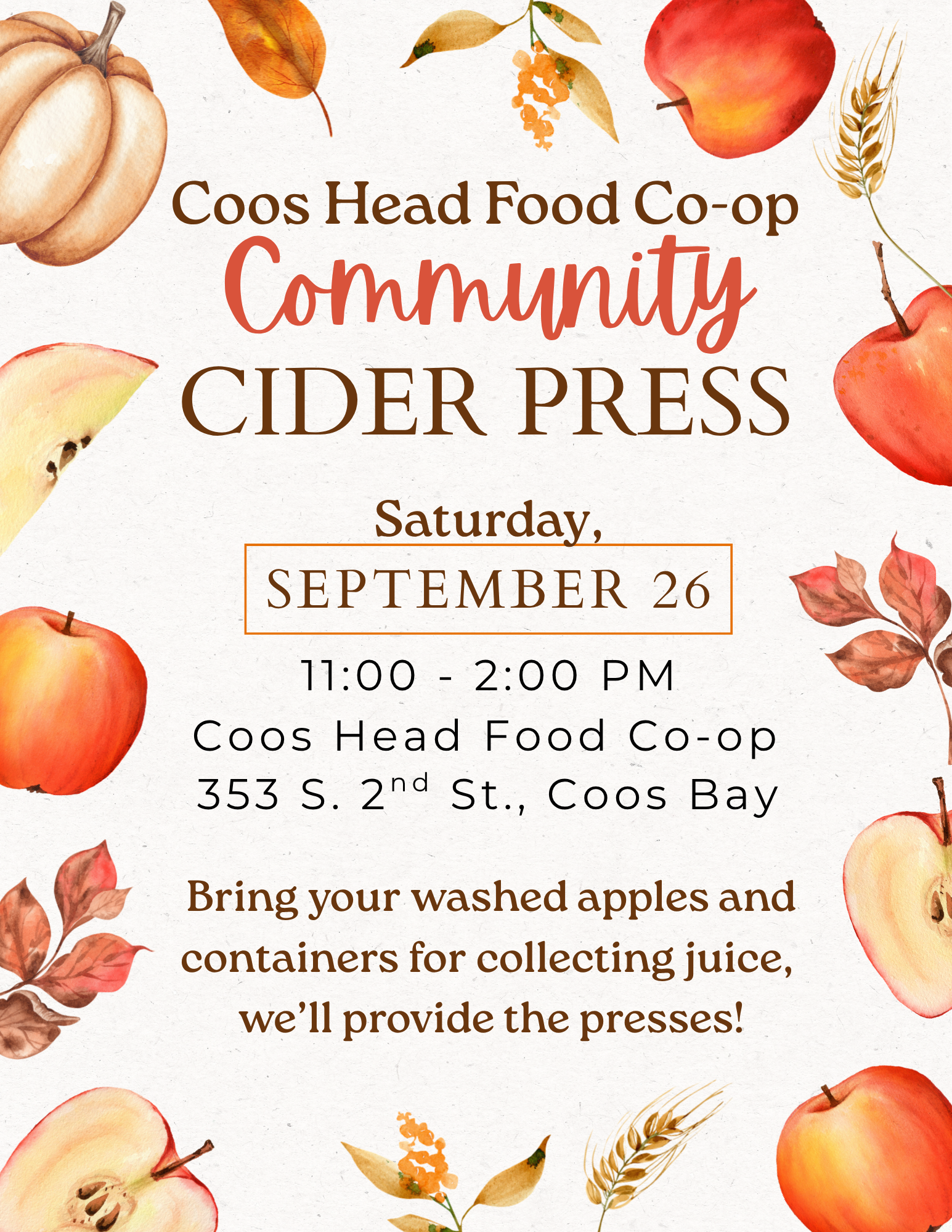 Community Cider Press
