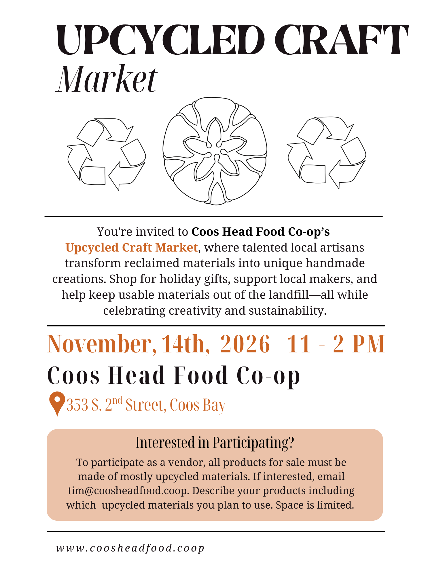 Upcycled Craft Market
