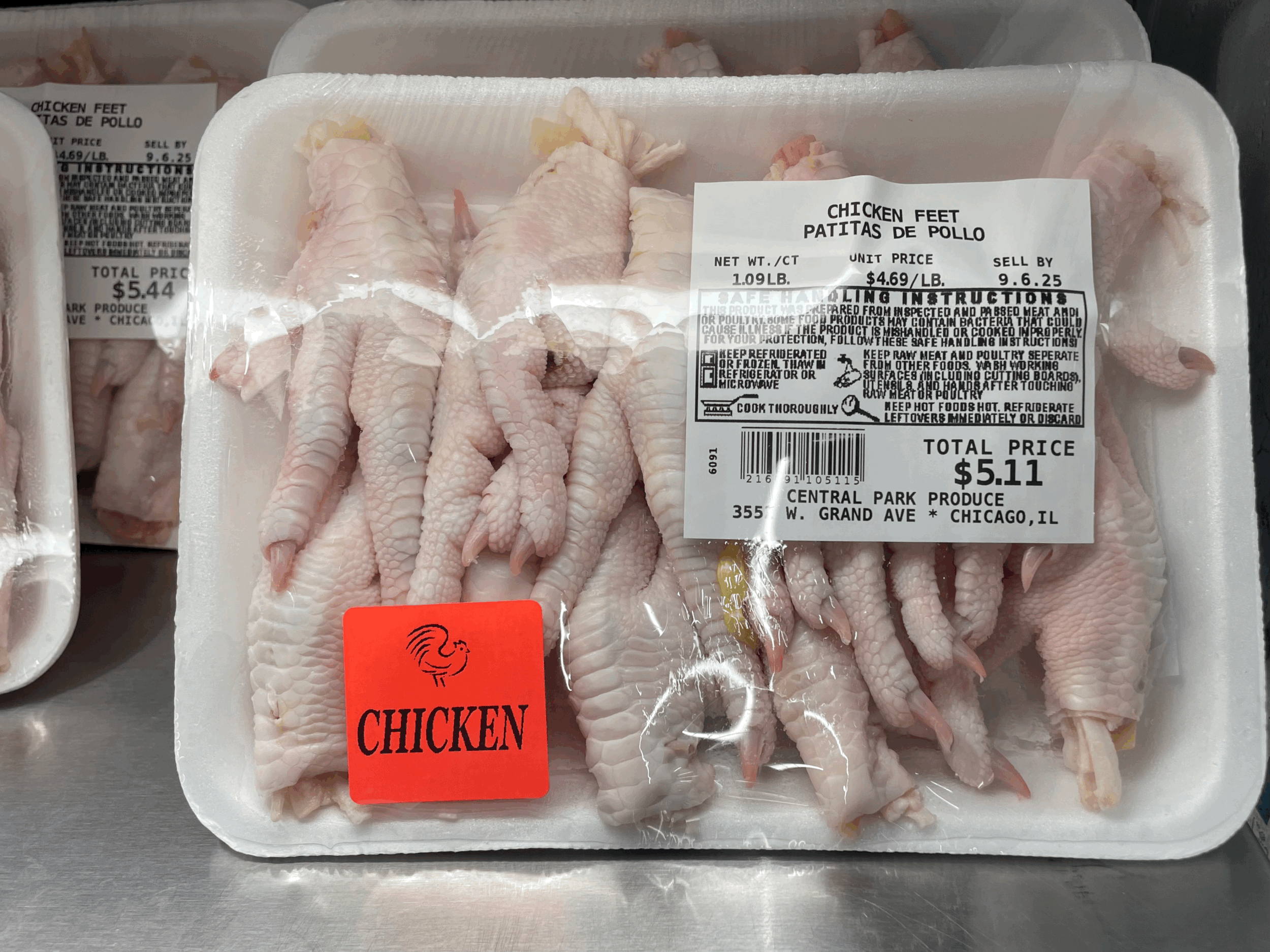 desperation and chicken feet