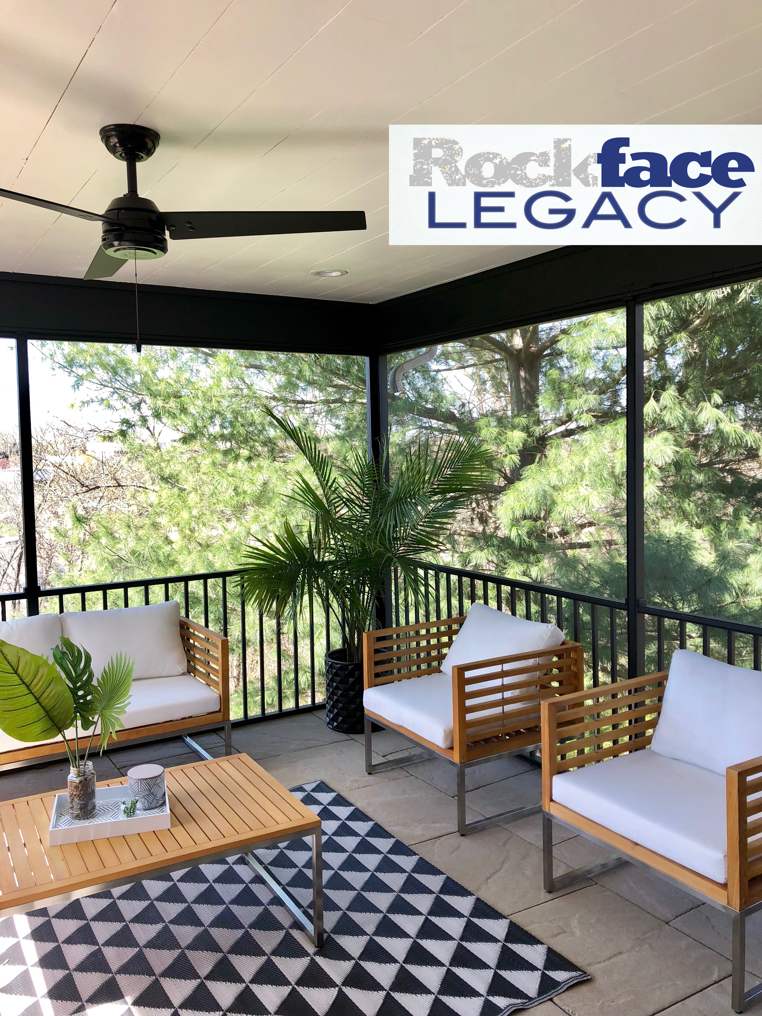 Rockface Legacy Concrete Decking